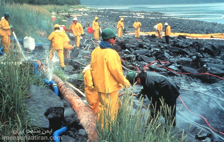 نشت نفت اکسون در والدز، آلاسکا
